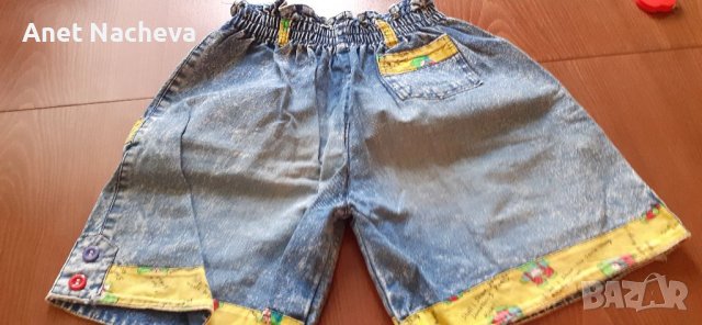 Дънки детски къси панталони - 2 броя, снимка 8 - Детски панталони и дънки - 37947475