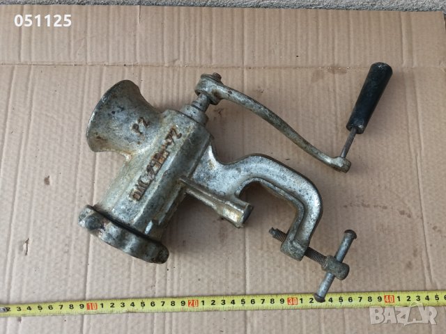 работеща месомелачка , снимка 4 - Антикварни и старинни предмети - 34996374