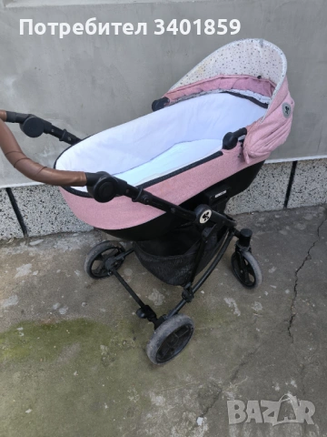  Количка Lorelli Crysta 3-in-1, снимка 9 - Детски колички - 54244245