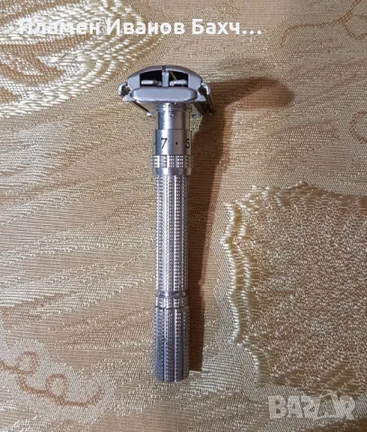 Продавам самобръсначка за класическо бръснене модел: Gillette Slim Adjustable, снимка 3 - Мъжка козметика - 48382308