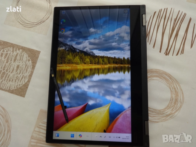 Таблет и Лаптоп 2в1 laptop Lenovo ThinkPad L13 Yoga Gen 2 i5-1135G7 /RAM 8GB/SSD 256GB / Win11 Pro, снимка 5 - Лаптопи за работа - 52641004