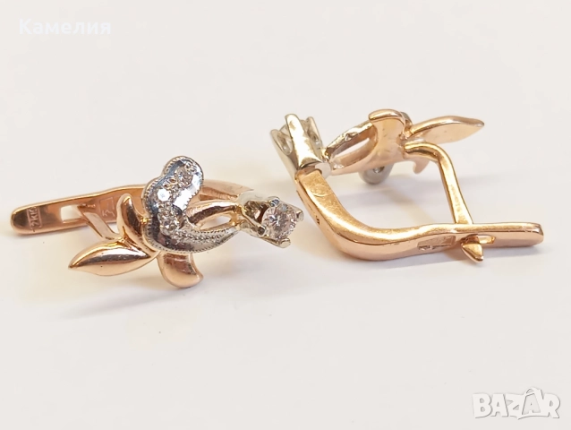 Руско злато , снимка 4 - Обеци - 51535025