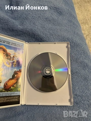 Ice age 3 dawn of the dinosaurs dvd с Английско и Немско аудио, снимка 4 - DVD филми - 56238275
