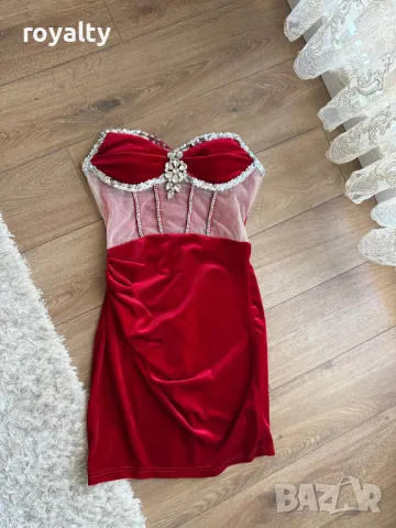 Дамска стилна рокля , снимка 2 - Рокли - 49713454