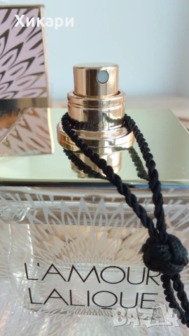 Оригинала парфюмна вода Lalique Lamour 100 ml, снимка 4 - Дамски парфюми - 53335482