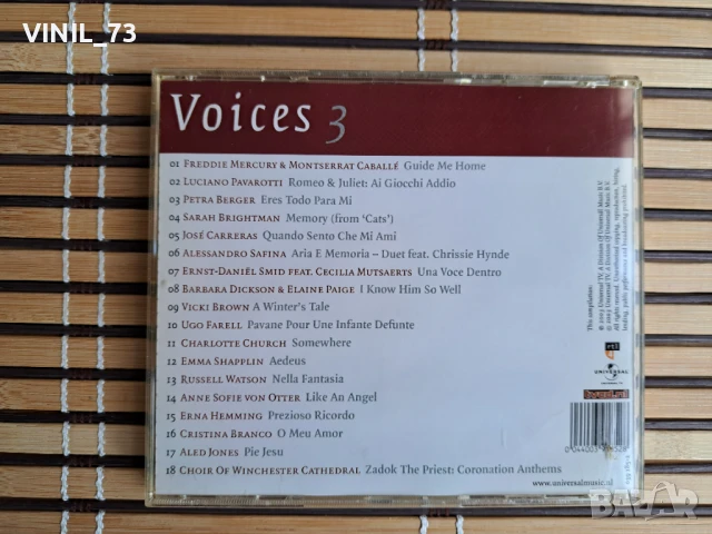 Voices 3, снимка 3 - CD дискове - 50958583