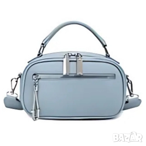 Модерна дамска чанта с ципове в различни цветове, снимка 10 - Чанти - 52098252