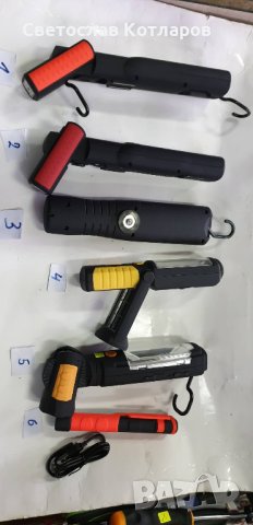 работни лампи зареждащи диодни, снимка 3 - Аксесоари и консумативи - 30497749