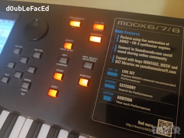 Yamaha Modx7 + кейс, снимка 4 - Синтезатори - 56452396