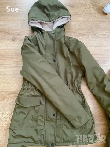 Дамски парки 3 бр. зелено комплект, снимка 4 - Якета - 48052864