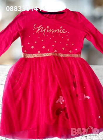 Рокля Мини Маус с тюл Minnie Mouse , снимка 3 - Детски рокли и поли - 42647080