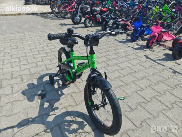 CROSS Детски велосипед 14" PATROL зелен, снимка 4 - Велосипеди - 56528652