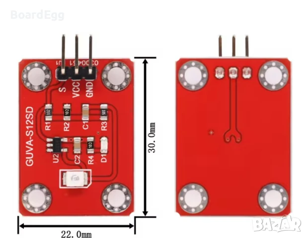 Модул за измерване на ултравиолетова светлина , снимка 3 - Друга електроника - 51240217