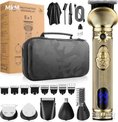 Професионален комплект за подстригване и стилизиране- брада коса и тяло