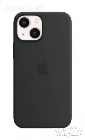 НОВ! iPhone 13 Mini Silicone Case with MagSafe Midnight, снимка 1 - Калъфи, кейсове - 38609693