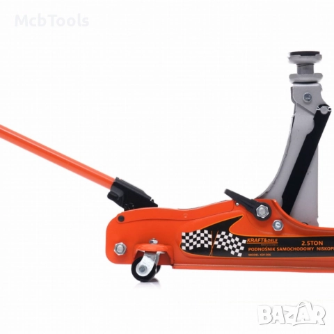 Нископрофилен хидравличен крик тип крокодил KRAFT&DELE, 2.5 T, 80 – 360 мм, снимка 8 - Други инструменти - 47613260