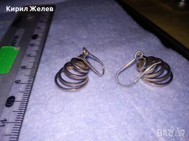 ПРЕКРАСНИ СПИРАЛОВИДНИ СРЕБЪРНИ ФЕШЪН - АРТ ОБЕЦИ СРЕБРО 925 ДИЗАЙНЕРСКА ИЗРАБОТКА 34437, снимка 12 - Обеци - 39535592