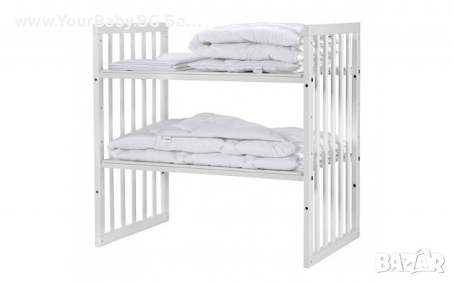 САМО 1049 Детско Легло Кошара Смарт 7в1 с Матрак - Цвят Бяла, снимка 6 - Кошарки - 37227535