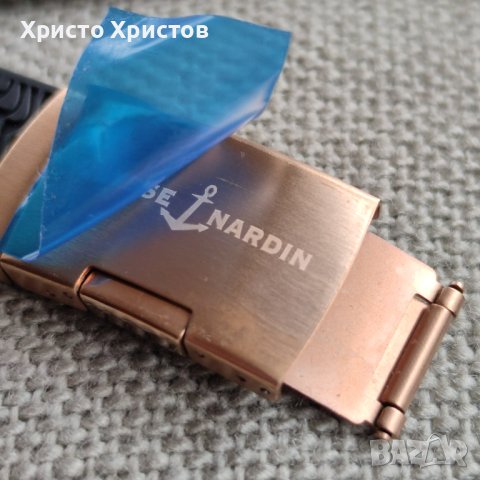 Новогодишна у!Луксозен механичен мъжки часовник Ulysse Nardin Marine , снимка 4 - Мъжки - 41510339