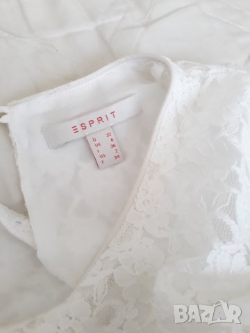 Дантелена блуза/ Esprit, снимка 4 - Тениски - 33757294