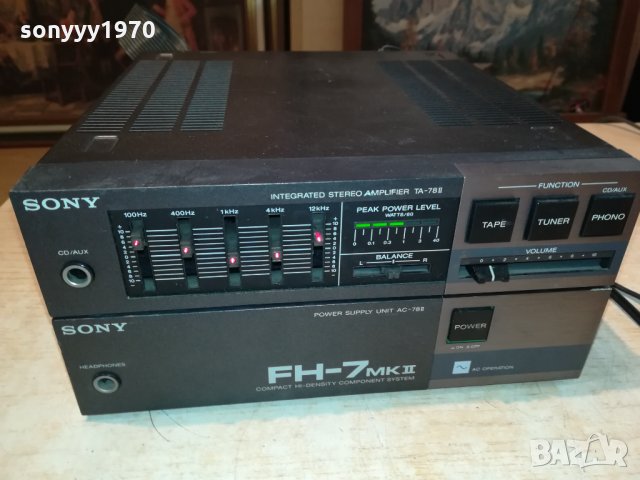 sony fh-7 mk ll power & ampli made in japan 0509211238, снимка 2 - Ресийвъри, усилватели, смесителни пултове - 34030478