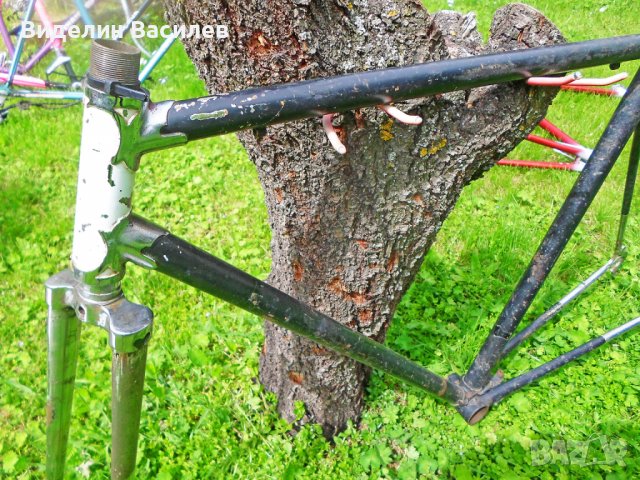 Ретро шосейна рамка, снимка 8 - Части за велосипеди - 36687599