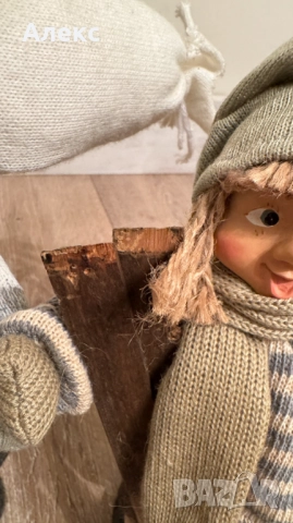 Винтидж двойка скиори– Норвегия., снимка 6 - Колекции - 52516604