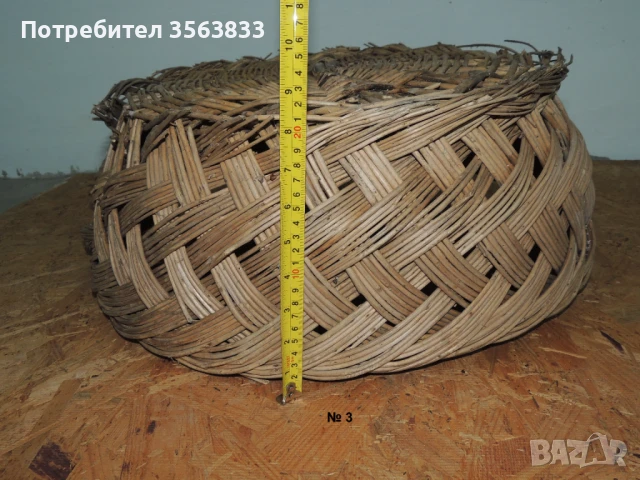 Плетен панер, снимка 9 - Декорация за дома - 51220097