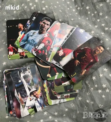 92 бр карти Роналдо футбол футболни за игра и колекционери , снимка 3 - Колекции - 48171071