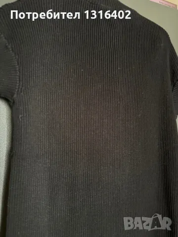 Рипс рокля по тялото с цип размер XS/S, снимка 4 - Рокли - 49593530