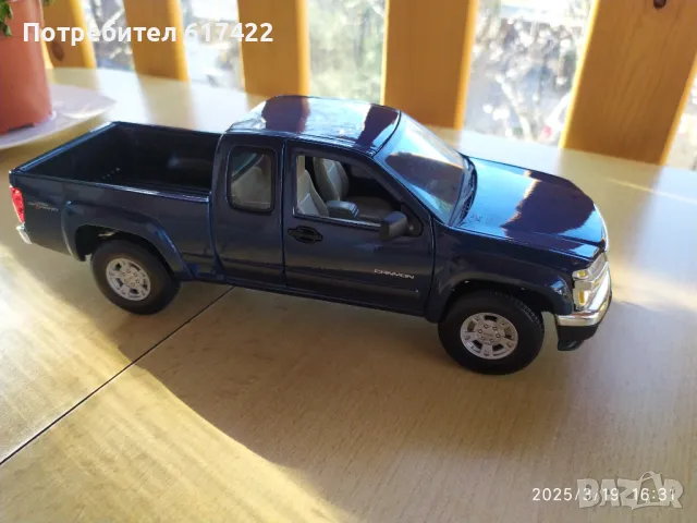 1:18 Метален модел на GMC Canyon Pickup - Maisto, снимка 2 - Колекции - 49561477