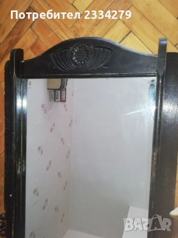 Огледала в стари дървени масивни рамки с орнаменти , снимка 13 - Антикварни и старинни предмети - 40177179