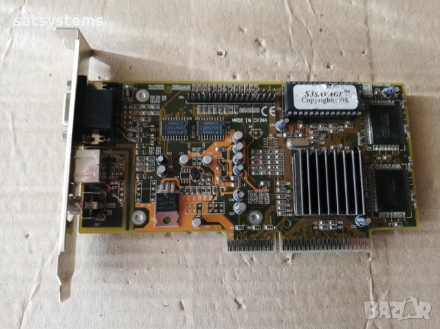 Видео карта S3 Savage CSSA-20B 8MB AGP
