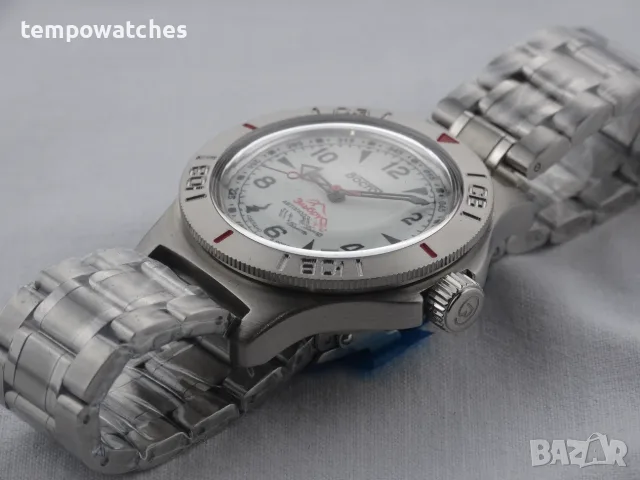 ВОСТОК АМФИБИЯ АВТОМАТИЧЕН-FULL LUME ref: 74090Б “ЕЛЬБРУС”, снимка 6 - Мъжки - 46699457
