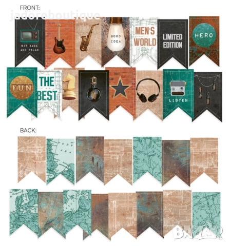 P13 Банери/ гирлянди 15 бр Различни видове, снимка 4 - Други - 51900681