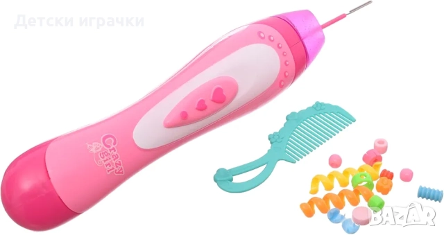 Комплект за прически с мъниста и машина, снимка 4 - Други - 49319797