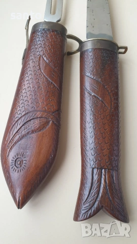 Винтиж комплект за барбекю , снимка 10 - Други ценни предмети - 53903754