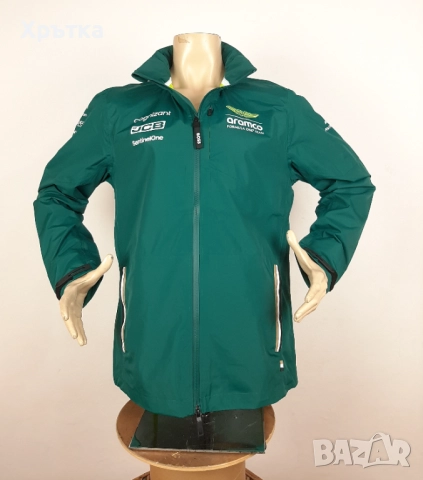 Aston Martin x Hugo Boss F1 Team Rain - Оригинално мъжко яке р-р M, снимка 6 - Якета - 52669118