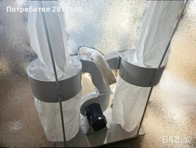 Аспирация прахоуловител за дърводелски цели