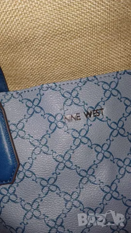 Nine west синя чанта , снимка 4 - Чанти - 48914366