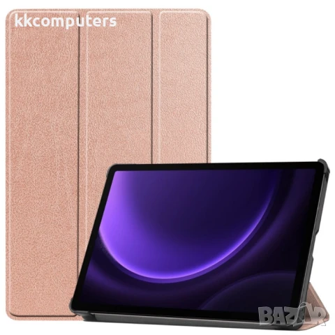 Samsung Galaxy Tab S9 FE / X510N Кожен Калъф и Протектор, снимка 4 - Калъфи, кейсове - 51182123