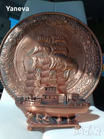 Декоративна фигурка на кораб на Благоденствието . ​, снимка 11 - Фигурки - 51919332