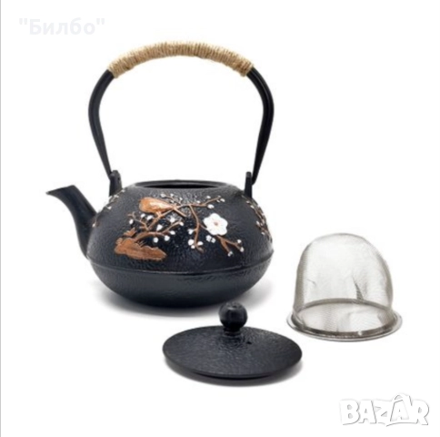 Чайник, чугун, снимка 6 - Сервизи - 43063224