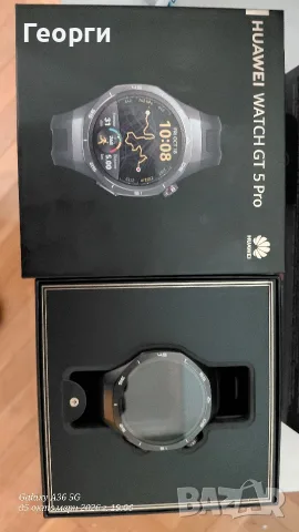 Huawei watch gt 5 pro, снимка 2 - Смарт часовници - 56362919