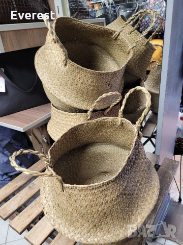 3 бр.Ратанов панер,кошница КОМПЛЕКТ , снимка 1