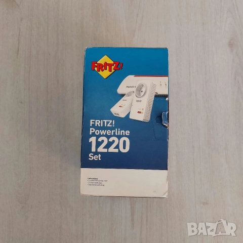 AVM FRITZ!Powerline 1220 Set - Перфектно решение за стабилна и бърза домашна мрежа (1200Mbps), снимка 2 - Рутери - 53303185