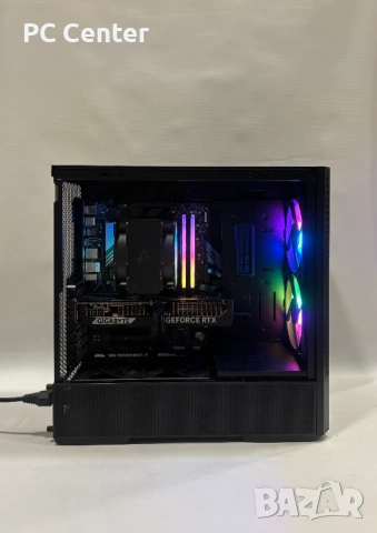 Геймърски компютър AMD Ryzen 7 7800X3D, RTX 5070 12GB, 32GB ram DDR5, снимка 2 - Геймърски - 53929046