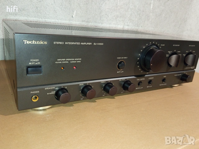 Стерео усилвател Technics SU-VX500, снимка 2 - Ресийвъри, усилватели, смесителни пултове - 54221518