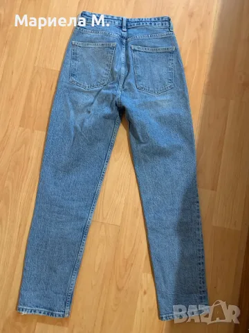 Zara mom jeans, 34, отлични, снимка 2 - Дънки - 48424348