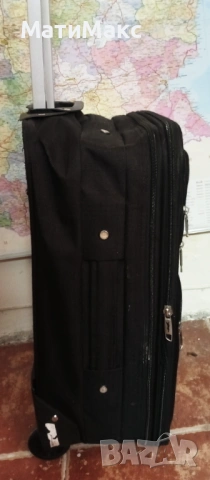 Куфар с дръжка на колела GRAND, снимка 2 - Куфари - 54251675